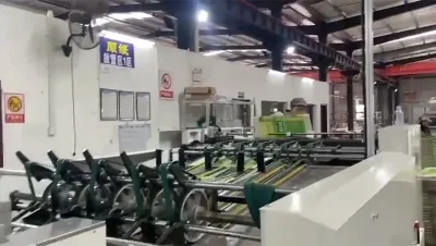 Máquina fondera para sacos de papel valvulados 