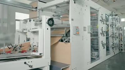 Línea de producción de sacos de papel valvulados