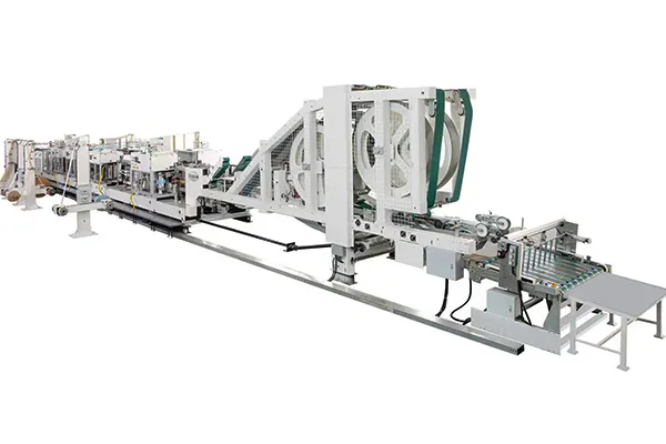 Máquina fondera para sacos de papel valvulados 