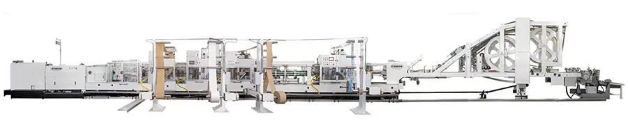 Sacos de papel para materiales de construcción