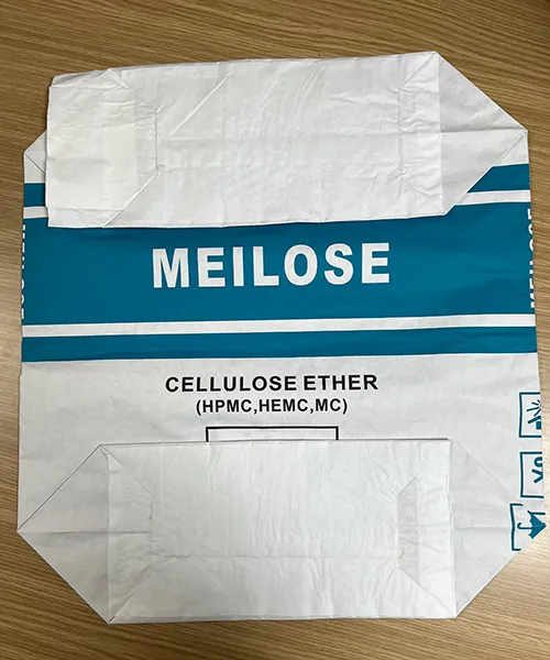 Muestras de sacos valvulados