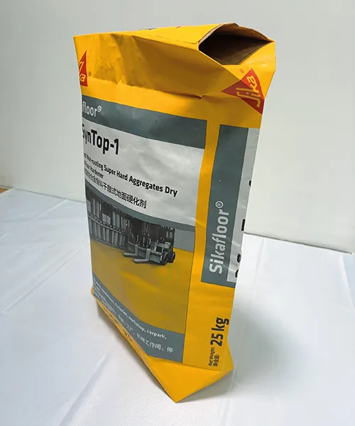 Saco valvulado de cierre automático